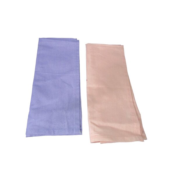 Witty Senior Birthday Aging Gracefully Tea Towels Set Pink Purple Cotton NWOT - Picture 8 of 13